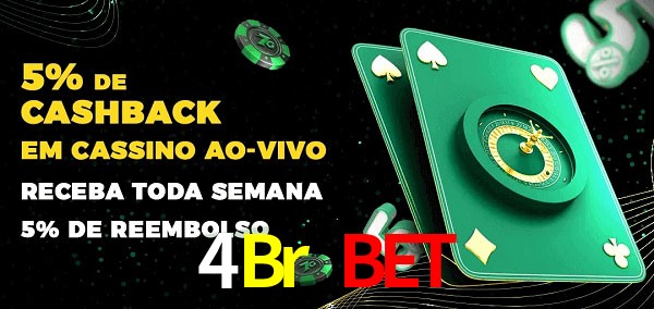 Promoções do cassino ao Vivo 4Br Bet
